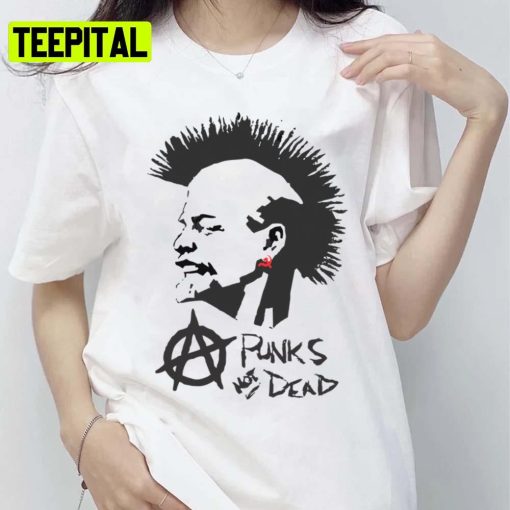 Funny Lenin Mix Punk Is Not Dead Unisex T-Shirt