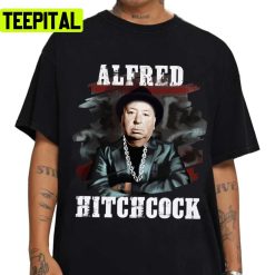 Funny Portrait Alfred Hitchcock Unisex T-Shirt