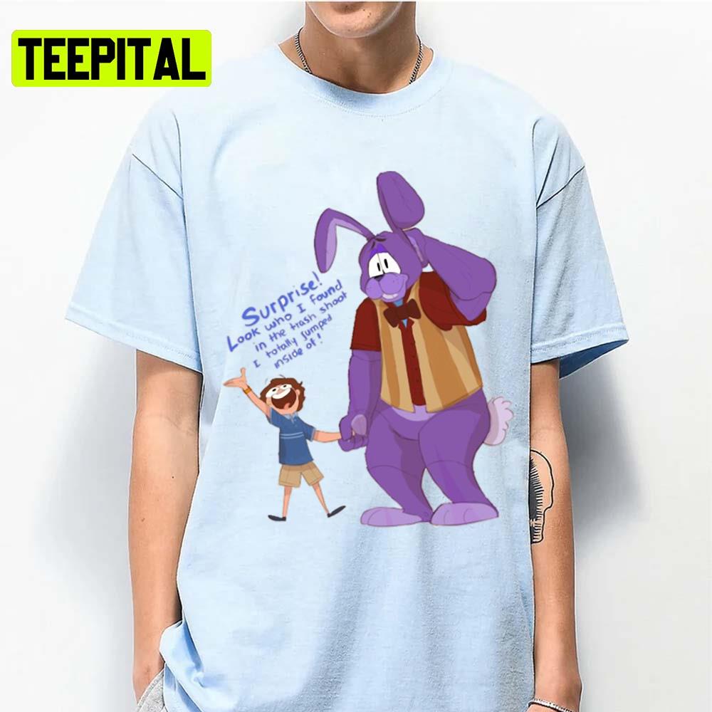 Funny FNAF Plush Quote T-Shirt Graphic T-Shirt Dress for Sale by  sailorwiitch