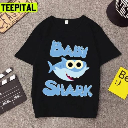 Funny Song Baby Shark Design Unsex T-Shirt