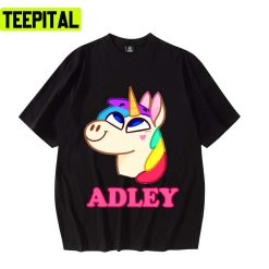 Funny Trending Youtube A For Adley Colored Design Unsex T-Shirt