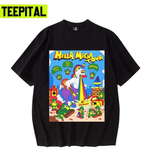 Funny World Art Mega Tour The Mega Tour Hella Event Unisex T-Shirt