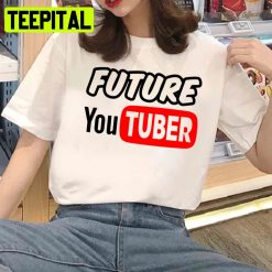 Future Youtuber Youtube A For Adley Colored Design Unsex T-Shirt