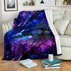 Galaxy Fleece Blanket Throw Blanket Gift 4