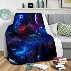 Galaxy Fleece Blanket Throw Blanket Gift 5