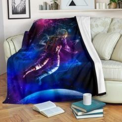 Galaxy Fleece Blanket Throw Blanket Gift 6