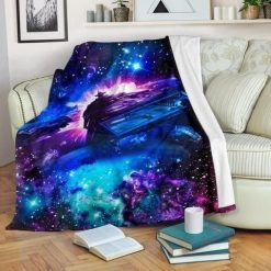 Galaxy Fleece Blanket Throw Blanket Gift 8