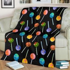 Galaxy Lollipop Bestseller Fleece Blanket Throw Blanket Gift