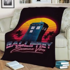 Gallifrey Summer Vibes Best Seller Fleece Blanket Throw Blanket Gift