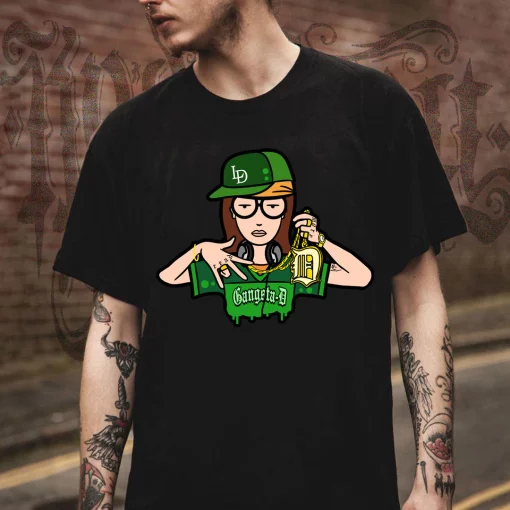 Gangsta Daria Sick Sad World 90s Mtv Cartoon Unisex T-Shirt