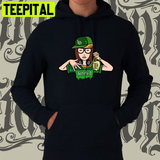 Gangsta Daria Sick Sad World 90s Mtv Cartoon Unisex T-Shirt