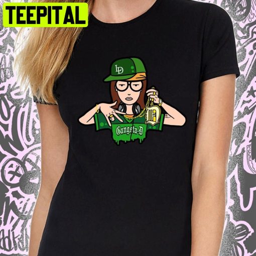 Gangsta Daria Sick Sad World 90s Mtv Cartoon Unisex T-Shirt