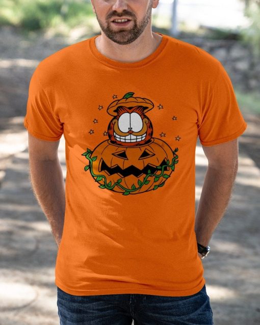 Garfield Pumpkin Cat Halloween Unisex T-Shirt