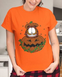 Garfield Pumpkin Cat Halloween Unisex T-Shirt