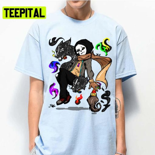 Ghoul Ink Dragon Sans Fusion 1 Undertale Graphic Unisex T-Shirt