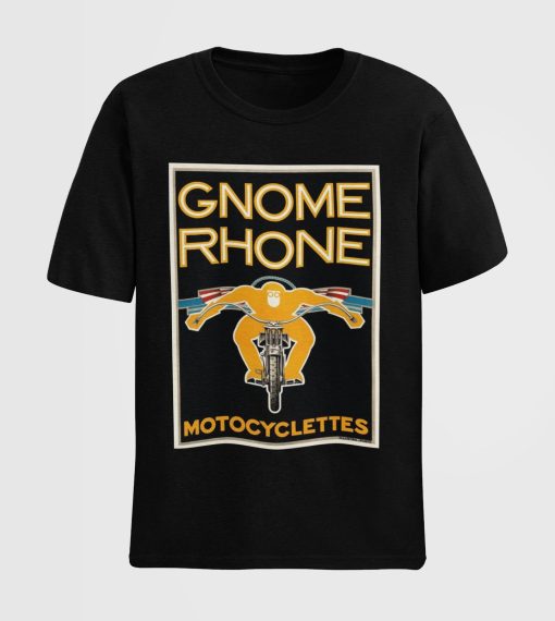 Gnome Rhone Motocyclettes Motorcycle French Motorcycle Motorcycle Biker Unisex T-Shirt