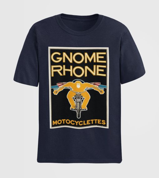 Gnome Rhone Motocyclettes Motorcycle French Motorcycle Motorcycle Biker Unisex T-Shirt