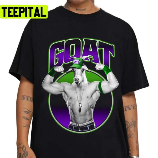 Goat Green And Purple Wwe Wrestling Unisex T-Shirt