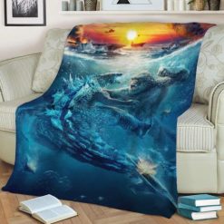 Godzilla Vs Kong Best Seller Fleece Blanket Throw Blanket Gift