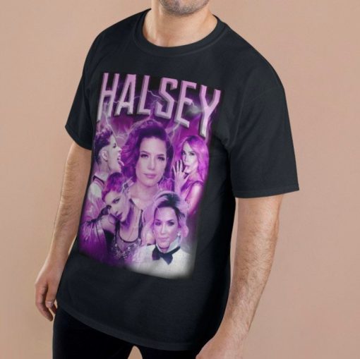 Graphic Music Merch 90s Halsey New Design Unisex T-Shirt