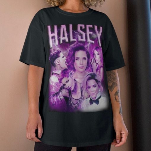 Graphic Music Merch 90s Halsey New Design Unisex T-Shirt