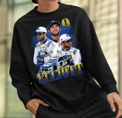 Graphic Print On Chest Hendrick Napa Nascar Racing Formula 1 F1 Chase Elliot Motorsports Shirt