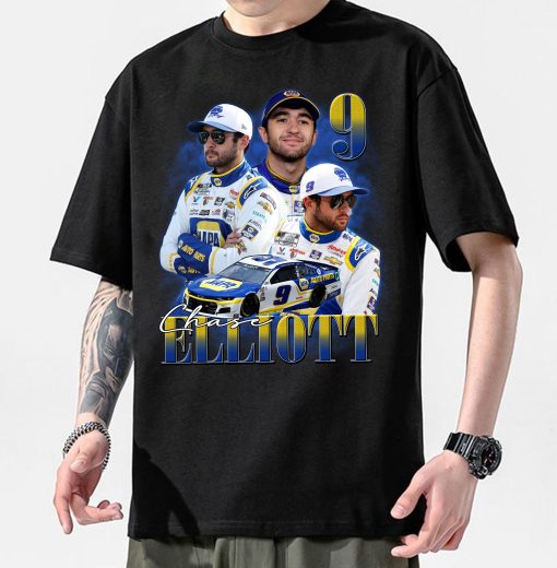 Graphic Print On Chest Hendrick Napa Nascar Racing Formula 1 F1 Chase Elliot Motorsports Shirt