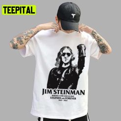 Grey Art Legends Are Forever Jim Steinman Unisex T-Shirt