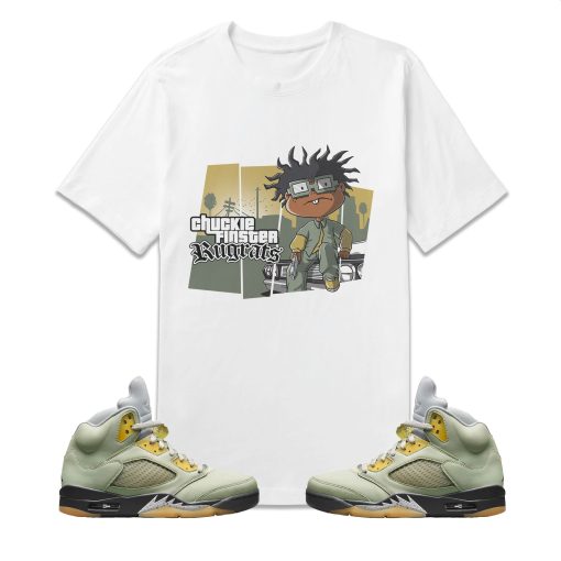 Gta Rugrats Match Jordan 5 Retro Jade Horizon Unisex T-Shirt