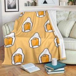 Gudetama Fleece Blanket Throw Blanket Gift 2