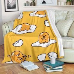 Gudetama Fleece Blanket Throw Blanket Gift