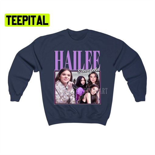 Hailee Steinfeld Retro Vintage Art Unisex Sweatshirt