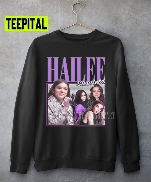 Hailee Steinfeld Retro Vintage Art Unisex Sweatshirt