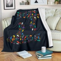 Hair Dryer Tools Fleece Blanket Throw Blanket Gift