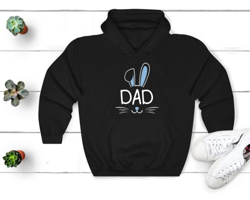 Happy Easter Day – Dad Bunny Rabbit Face Family Group Easter Fathers Day Hoodie