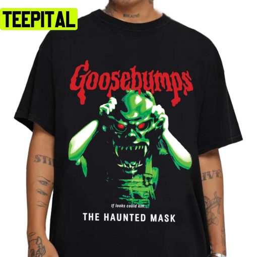 Haunted Mask Premium Goosebumps Series Movie Unisex T-Shirt