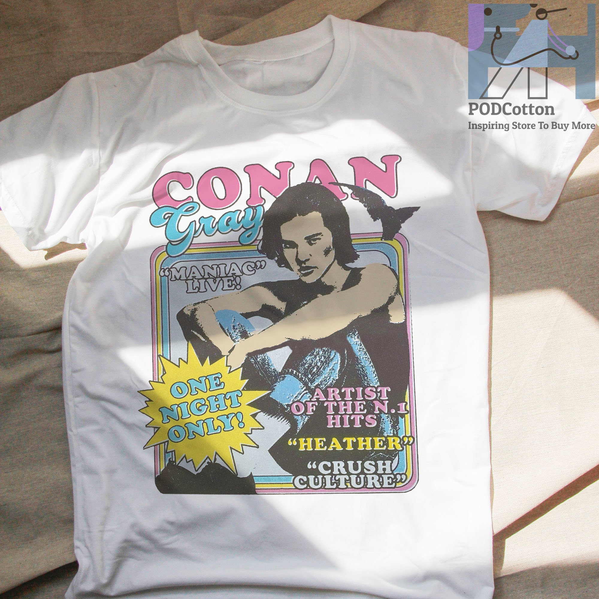 Heather Crush Culture Conan Gray Unisex T-Shirt