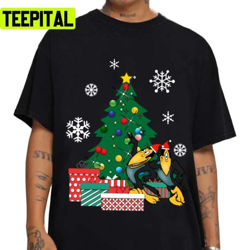 Heckle And Jeckle Around The Christmas Tree The Black Crowes Unisex T-Shirt