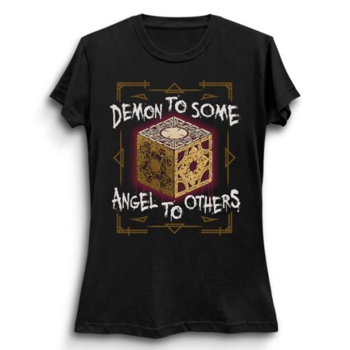 Hellraiser Movie Quote Goth Horror Cult Movie Lament Configuration Puzzle Box Unisex T-Shirt