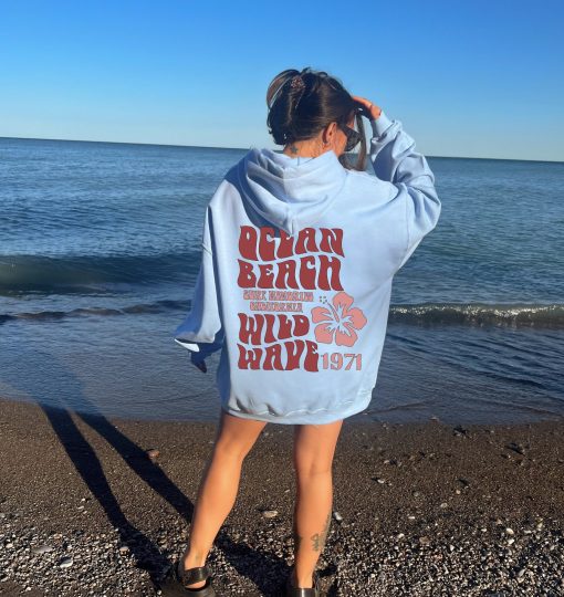 High Quality Siesta Beach Hoodie Cheery Vibes Hoodie Coconut Girl Clothes Good Energy Unisex Hoodie