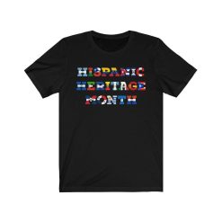 Hispanic Heritage Month All Countries Flags Shirt