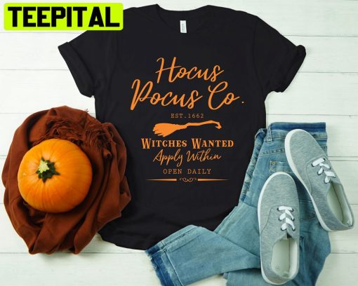 Hocus Pocus Co Est 1662 Halloween Unisex T-Shirt