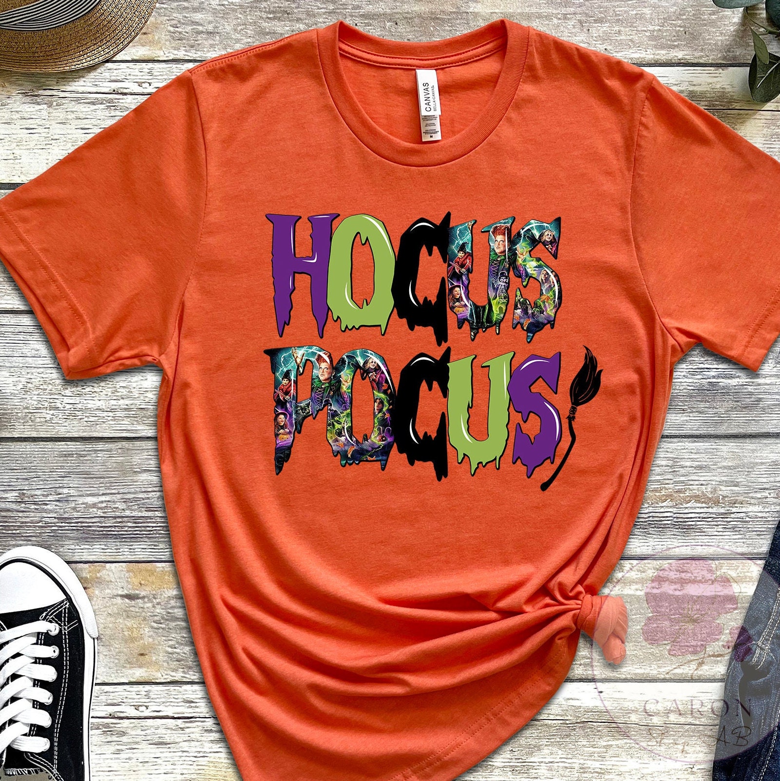 Hocus Pocus Spooky Season Pumpkin Funny Family Halloween Unisex T-Shirt