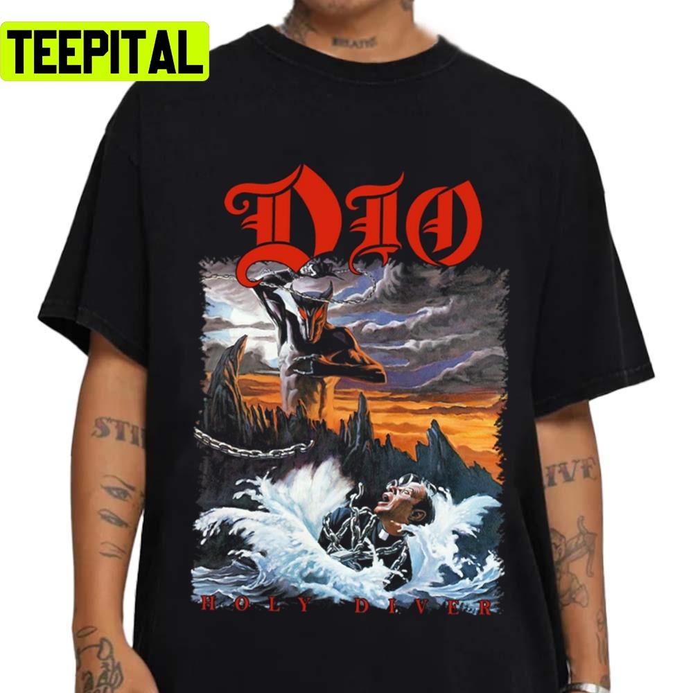 Holy Diver Dio Band Unisex T-Shirt