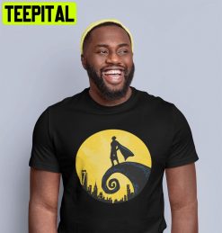 Homelander Looking The City The Nightmare Before Christmas Style Unisex T-Shirt