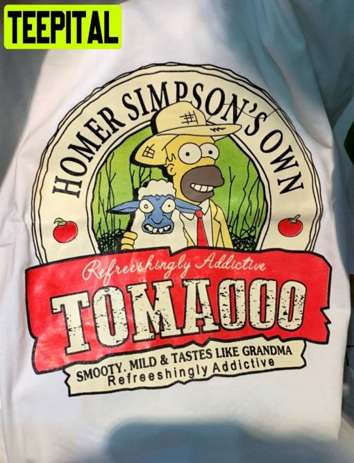 Homer Simpson’s Own Tomacco Smooty Mild Tastes Like Grandma Unisex T-Shirt