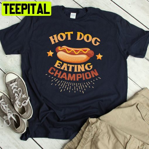 Hot Dog Eating Contest Champion Unisex T-Shirt