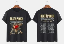 Hot Tour Megadeth Five Finger Death Punch Tour 2022 T-Shirt