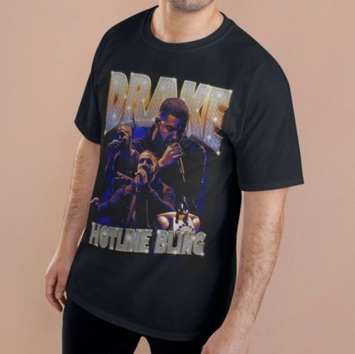 Hotline Bling Drake Graphic Rapper Merch Unisex T-Shirt