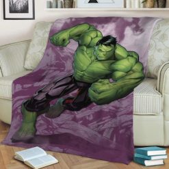 Hulk Avengers Fleece Blanket Throw Blanket Gift